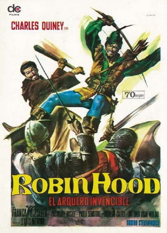 Póster de Robin Hood, l'invincibile arciere