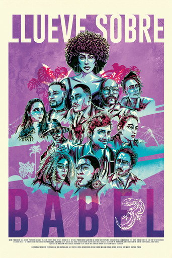Póster de Llueve sobre Babel
