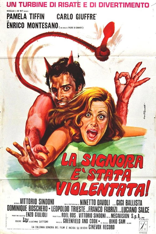 Póster de La signora è stata violentata