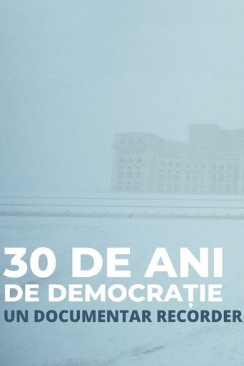 Póster de 30 de ani de democrație