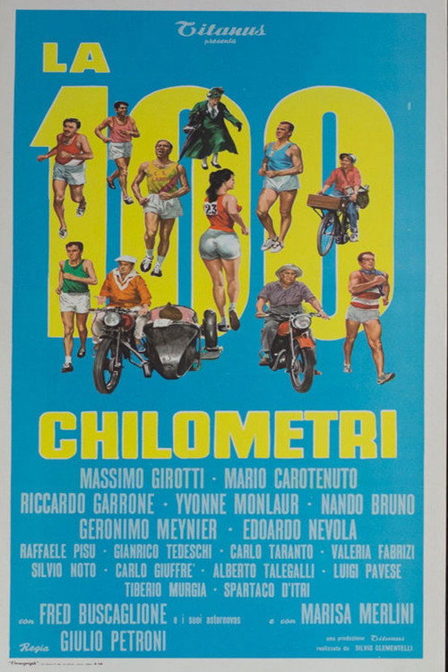 Póster de La cento chilometri