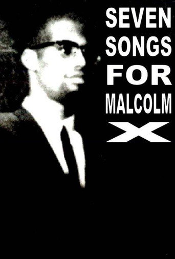 Póster de Seven Songs for Malcolm X