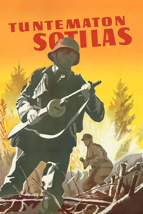 Póster de Tuntematon sotilas