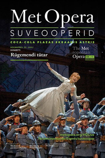 Póster de La Fille du Régiment - Metropolitan Opera