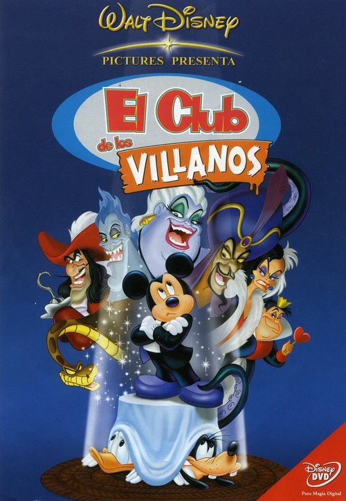Póster de El club de los villanos con Mickey y sus amigos