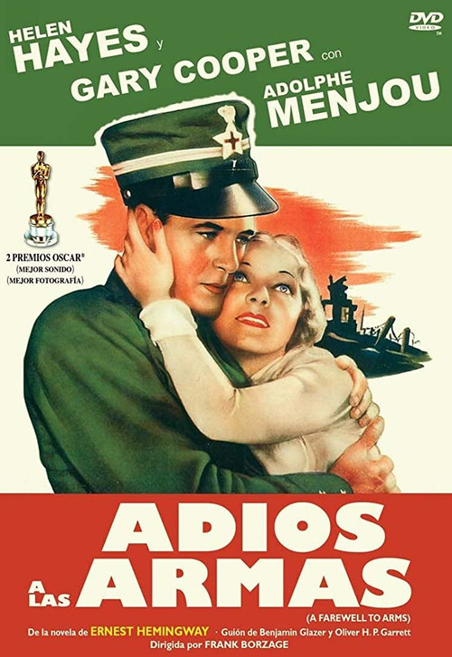 Póster de Adiós a las armas