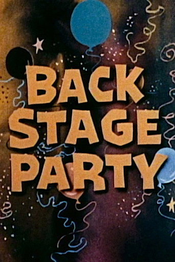 Póster de Backstage Party