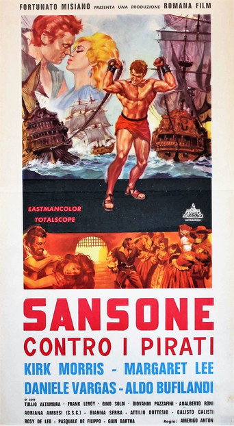 Póster de Sansone contro i pirati