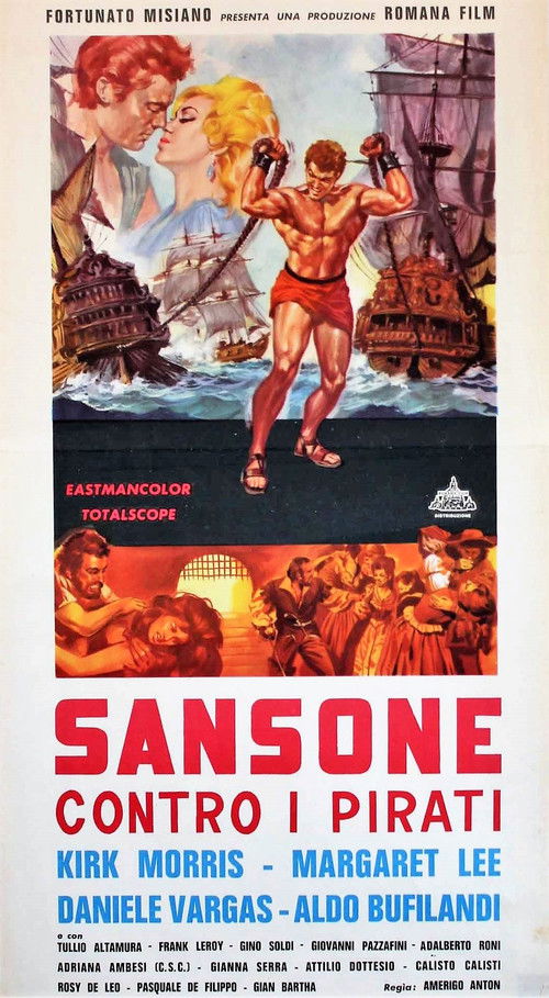 Póster de Sansone contro i pirati