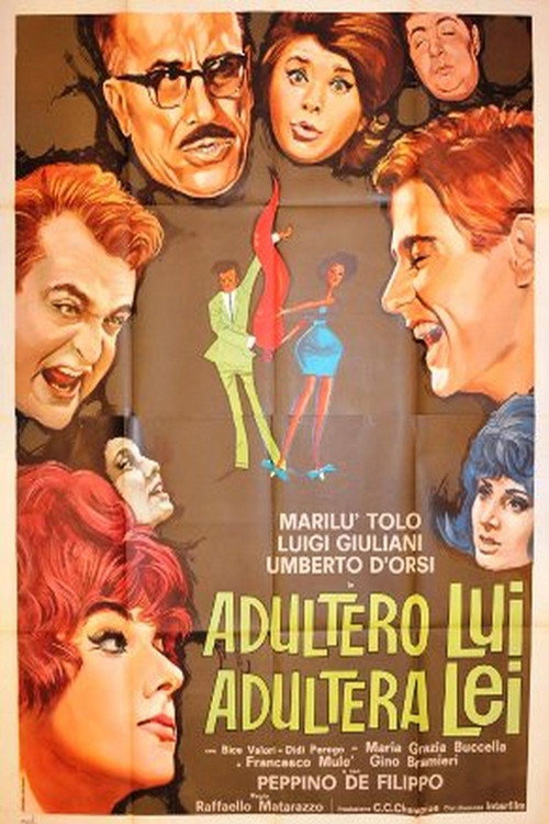 Póster de Adultero lui, adultera lei