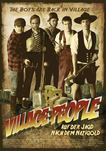 Póster de Village People - Auf der Jagd nach dem Nazigold