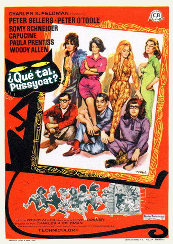 Póster de ¿Qué pasa Pussycat?