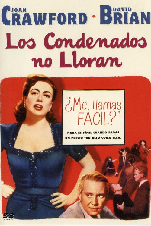 Póster de The Damned Don't Cry