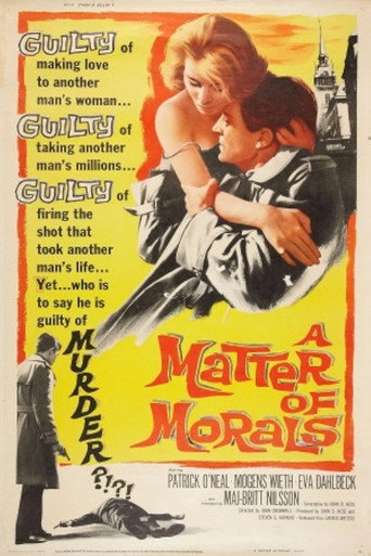 Póster de A Matter of Morals