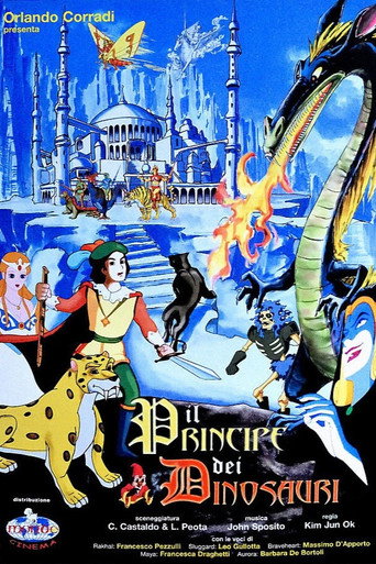 Póster de Il principe dei dinosauri