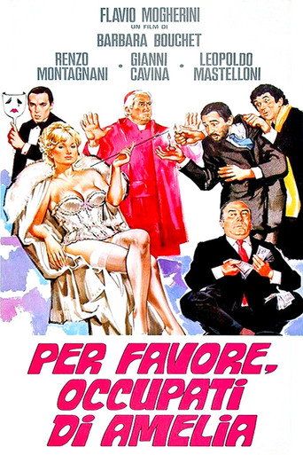 Póster de Per favore, occupati di Amelia