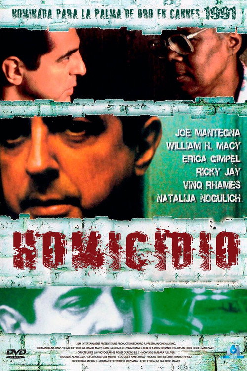 Póster de Homicide