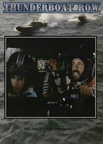 Póster de Thunderboat Row