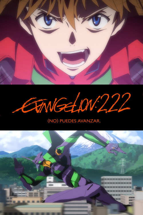 Póster de Evangelion: 2.22 Tú (No) Puedes Avanzar
