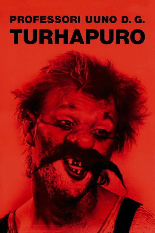 Póster de Professori Uuno D.G. Turhapuro