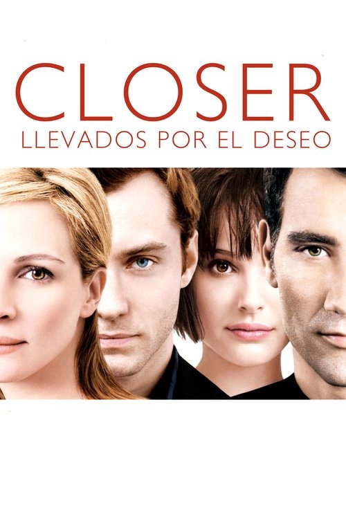 Póster de Closer: Llevados por el deseo
