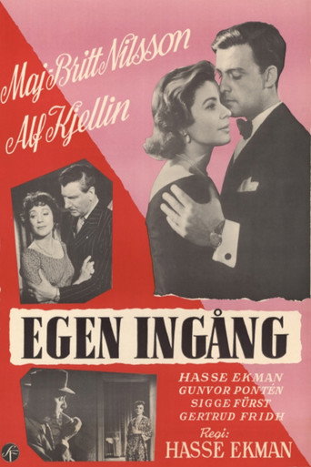 Póster de Egen ingång