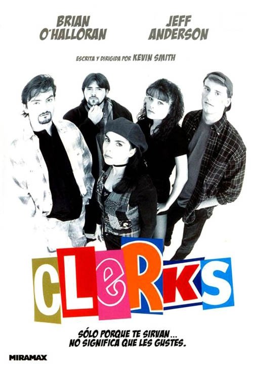 Póster de Clerks, detrás del mostrador