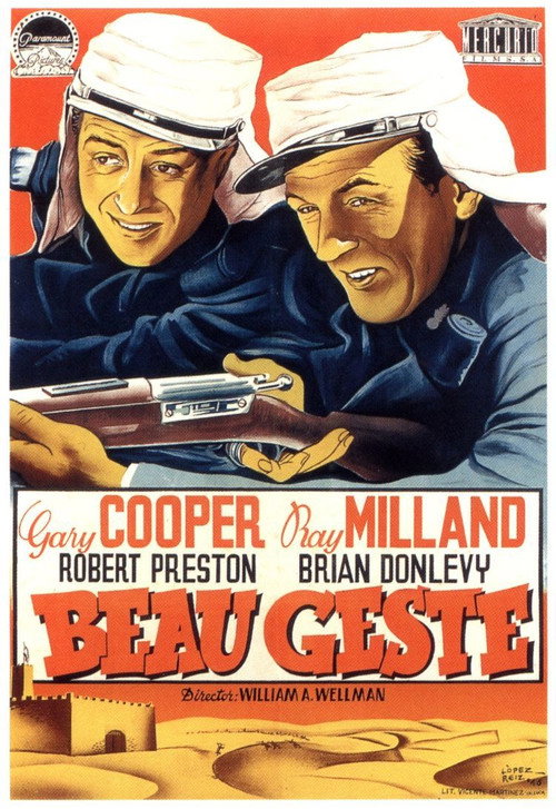 Póster de Beau Geste
