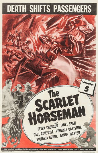 Póster de The Scarlet Horseman