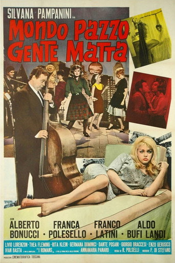 Póster de Mondo pazzo... gente matta!