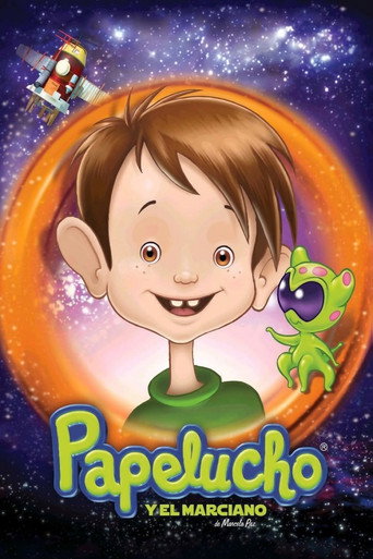 Póster de Papelucho y el marciano