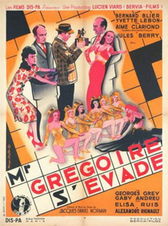 Póster de Monsieur Grégoire s'évade