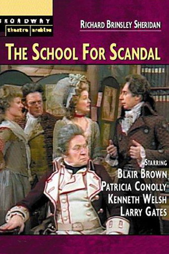 Póster de The School for Scandal