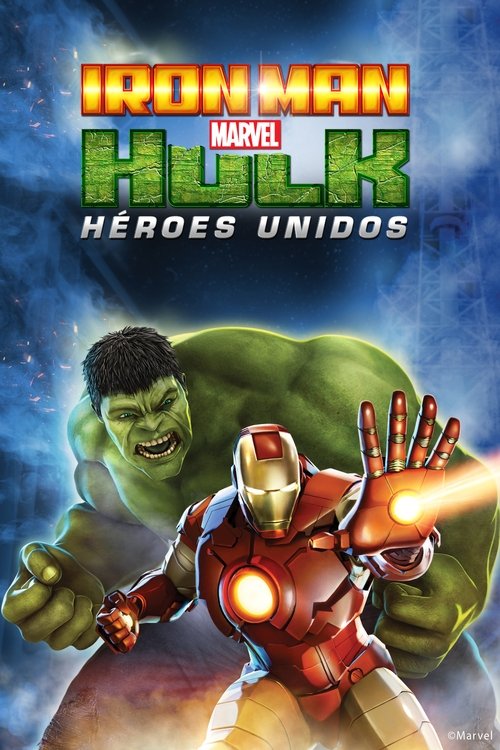 Póster de Iron Man y Hulk: Héroes unidos
