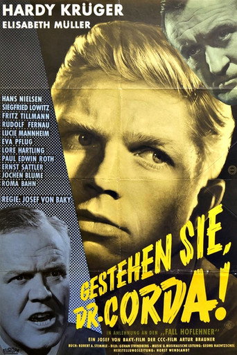 Póster de Gestehen Sie, Dr. Corda!