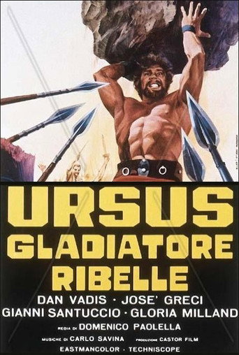 Póster de Ursus, il gladiatore ribelle