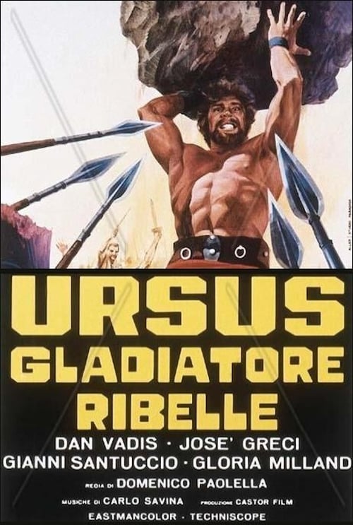 Póster de Ursus, il gladiatore ribelle