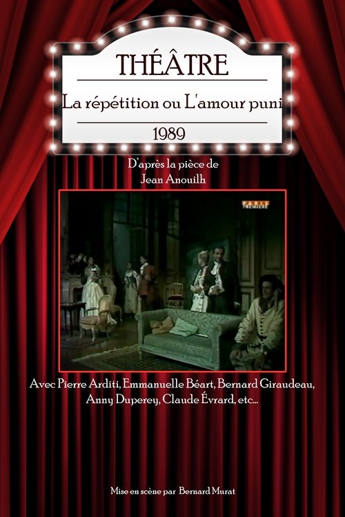 Póster de La répétition ou L'amour puni
