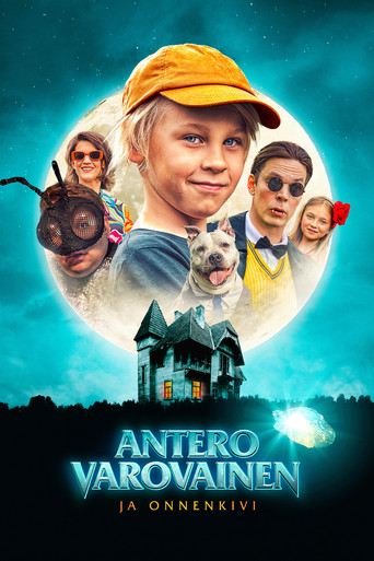 Póster de Antero Varovainen ja onnenkivi
