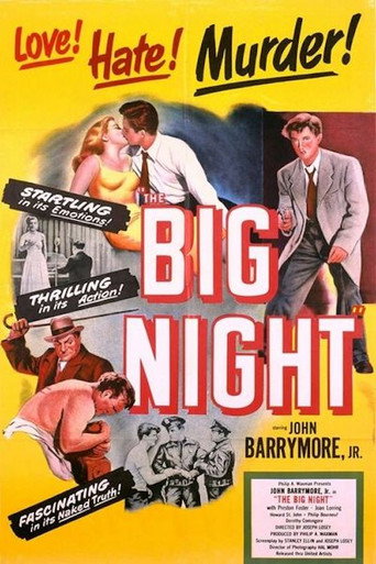 Póster de Larga es la noche