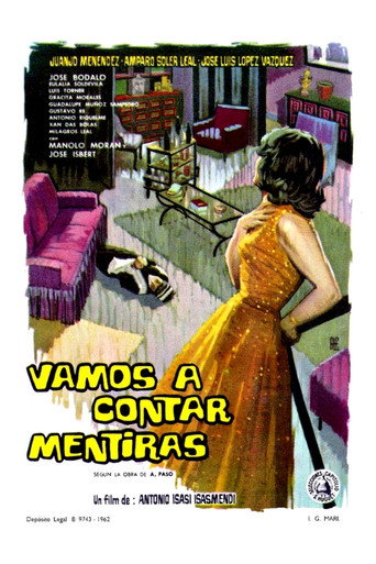 Póster de Vamos a contar mentiras