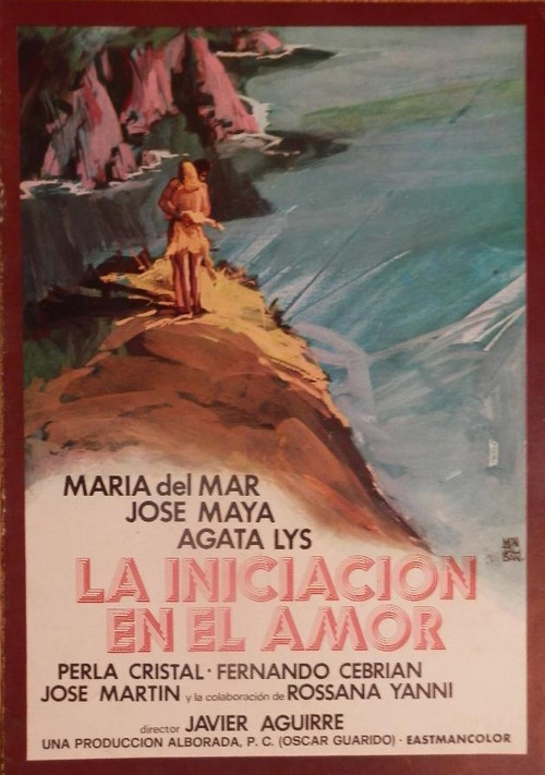 Póster de La iniciación en el amor