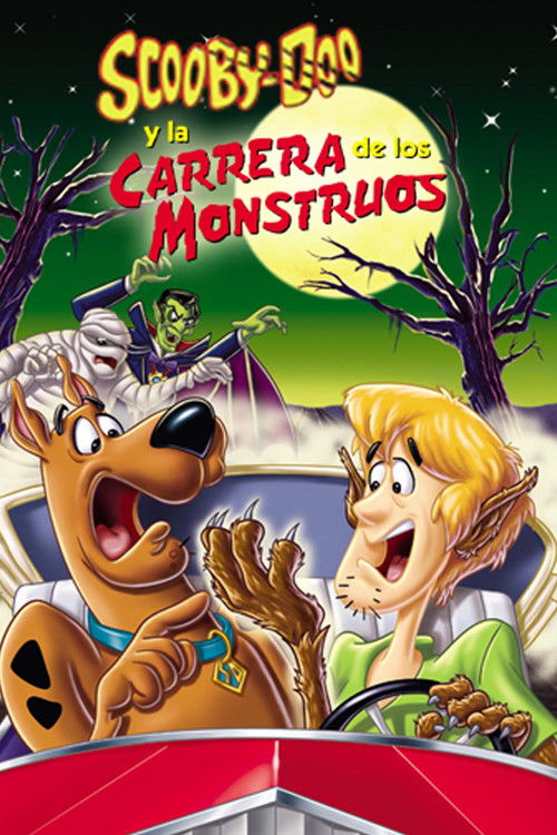 Póster de Scooby-Doo y la carrera de los monstruos