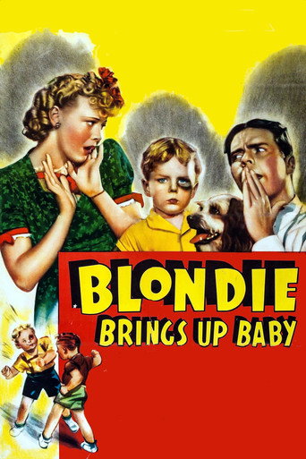 Póster de Blondie Brings Up Baby