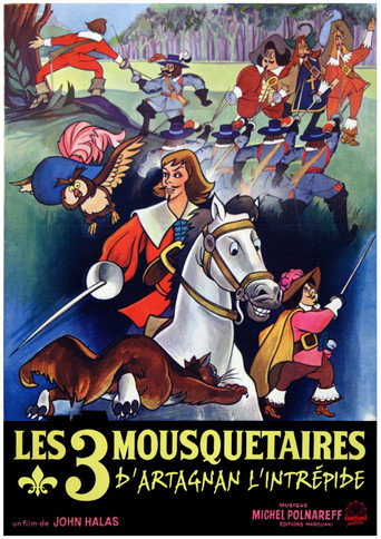 Póster de Les Trois Mousquetaires