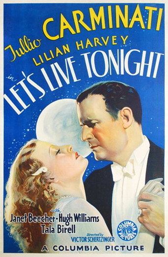 Póster de Let's Live Tonight