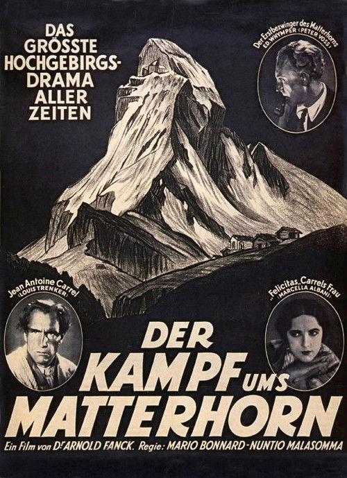 Póster de Der Kampf ums Matterhorn