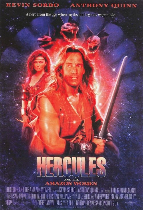 Póster de Hercules and the Amazon Women