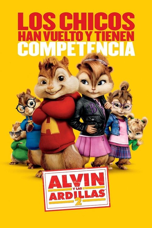 Póster de Alvin y las Ardillas 2