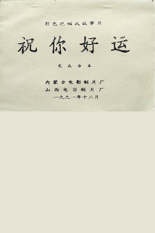 Póster de 祝你好运